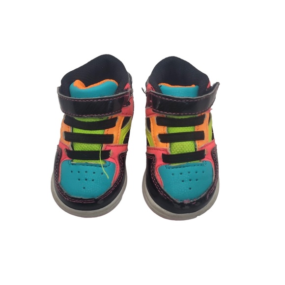 Kids Neon Runners - Picture 1 of 2